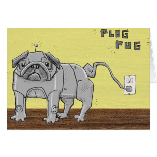 Plug Pug (Voorkant Horizontaal)