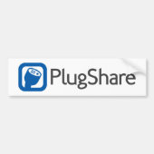 PlugShare-Bumpersticker Bumpersticker (Voorkant)