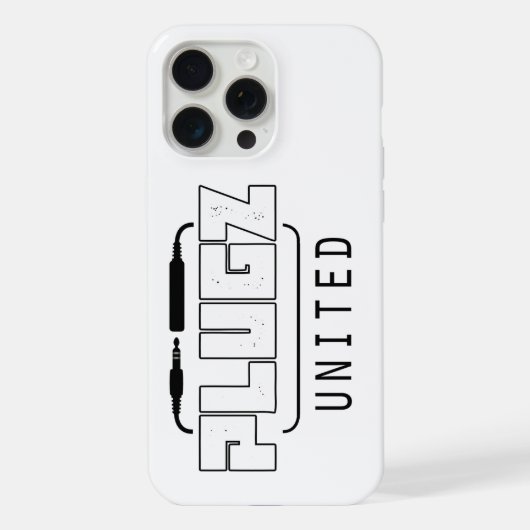 Plugz iPhone Case (Verso)