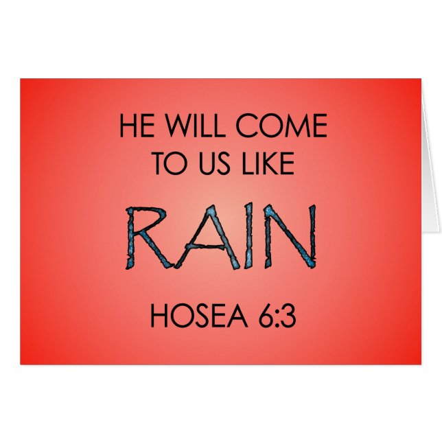 Pluie (Devant horizontal)