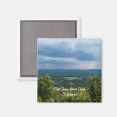 Pluie Arrivée À Petit Jean Magnet (Recto/Verso)