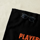 Pluie (Basketball) Serviette de plage (En situation)