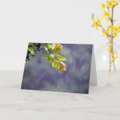 Pluie, carte (Fleur jaune)