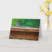 Pluie, carte (Fleur jaune)