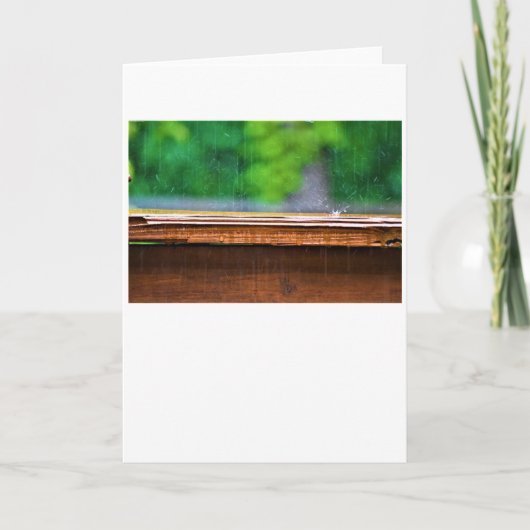 Pluie, carte (Devant)
