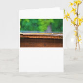 Pluie, carte (Fleur jaune)