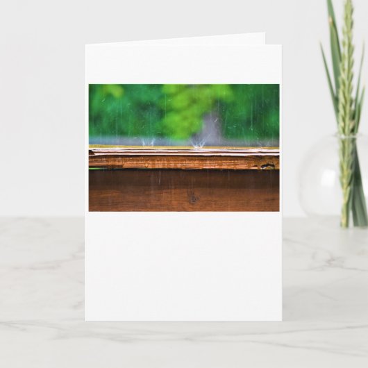 Pluie, carte (Devant)