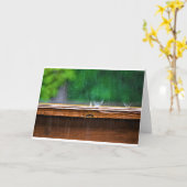 Pluie, carte (Fleur jaune)
