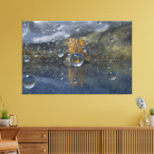 Pluie dans la toile de verre Imprimer (Insitu(Salon))