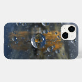 Pluie dans le coque iphone de verre (Verso (horizontal))