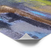 Pluie d'automne 18 x 24 Poster (Coin)