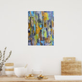 Pluie d'automne 18 x 24 Poster (Cuisine)