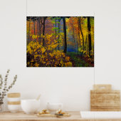 Pluie d'automne, affiche (Cuisine)