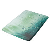 PLUIE DE BLEU DE TAPIS DE BAIN D'USINES (Angle)