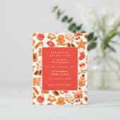 PLUIE DE MARIÉE | Invitation Biscuits au Gingembre (Debout devant)