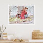 Pluie de mars par Wallace Tripp Poster (Cuisine)