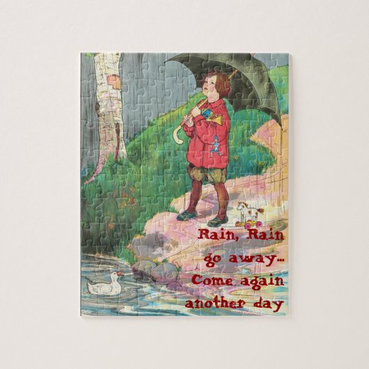 Pluie, puzzle de pluie (Vertical)