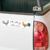 Pluimvee Bumpersticker (Op Truck)