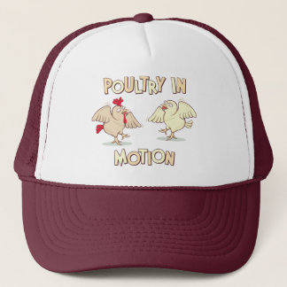 Pluimvee in beweging trucker pet