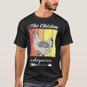 Pluimvee met kippengloeiende keizer t-shirt
