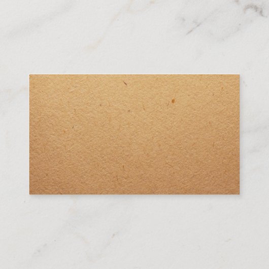 Pluimveegereedschap op verkennend papier visitekaartje (Achterkant)