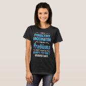pluimveevaccinator t-shirt (Voorkant volledig)