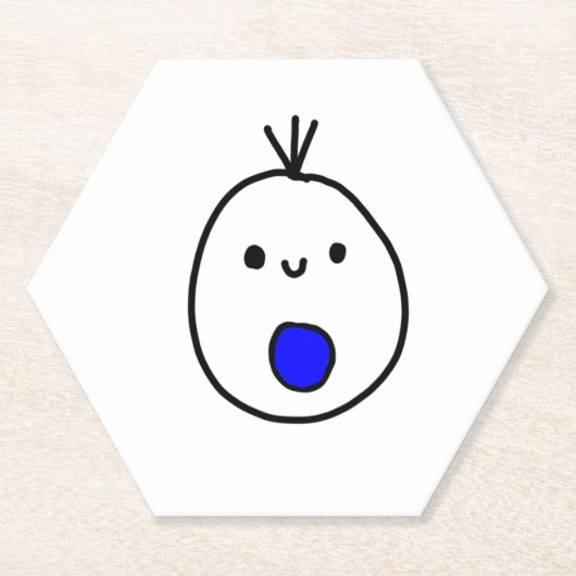 pluizig kartonnen onderzetters (Voorkant)