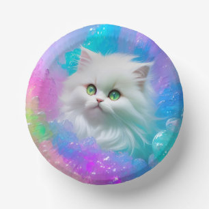 pluizig leuk kitten meowical meisje verjaardag papieren kommen