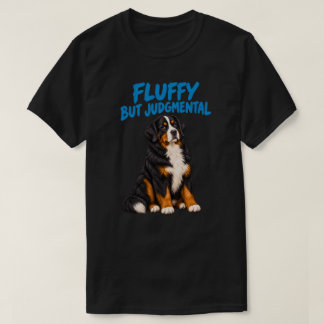 Pluizige Maar Oordelende Berner Sennenhond T-shirt