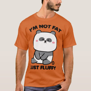pluizige panda t-shirt
