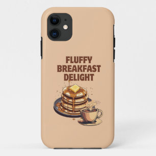 Pluizige pannenkoek Ontbijt Delight iPhone 11 Hoesje