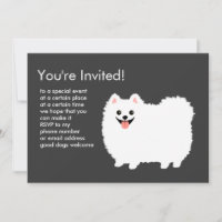 Pluizige Witte Pomeranian