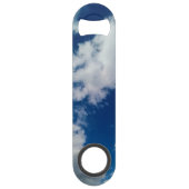 Pluizige wolken speed flessenopener (Achterkant)