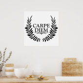 Pluk de dag poster (Keuken)
