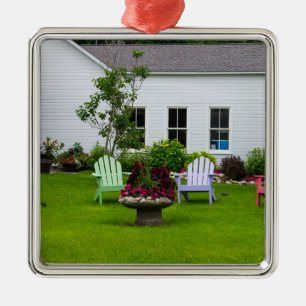 Pluk Uw Kleur Metalen Ornament