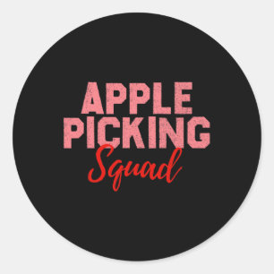 plukploeg appel plukken outfit appel plukken se ronde sticker