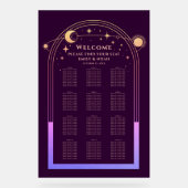 Plum arc-en-ciel mystique Sun Moon Stars Mariage (Recto)