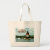 Plum Beach Lighthouse, Rhode Island Canvas tas (Voorkant)