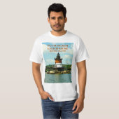 Plum Beach Lighthouse, Rhode Island T-Shirt (Voorkant volledig)