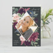 Plum Blossom | Aankondiging foto-Afstuderen (Staand voorkant)