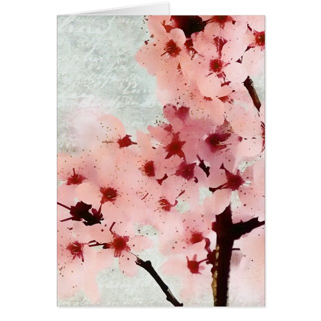 Plum Blossom Card (Voorkant)