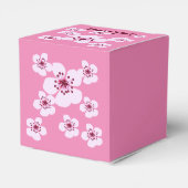 Plum blossom, cherry blossom bedankdoosjes (Achterkant)