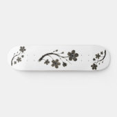 Plum Blossom - Design botanique sur skateboard (Horz)