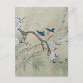 Plum Blossom in lente Briefkaart (Voorkant)