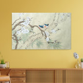 Plum Blossom in lente Canvas Afdruk (Insitu (Woonkamer))