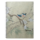 Plum Blossom in lente Notitieboek (Voorkant)