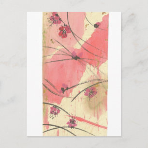 Plum Blossom Long Briefkaart
