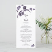 Plum blossom suma menu (Staand voorkant)