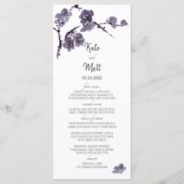 Plum blossom suma menu