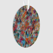 Plum Crazy Acryl Ornament (voorkant)